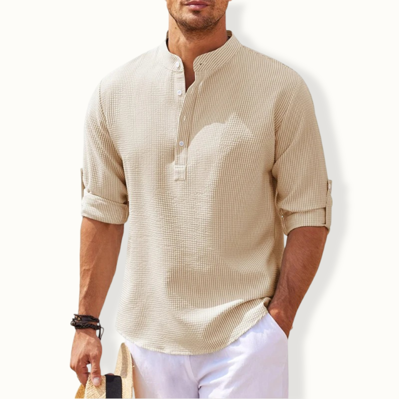Accra Linen Long Sleeve Shirt