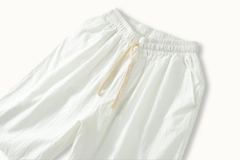 Coastal Comfort Linen Shorts