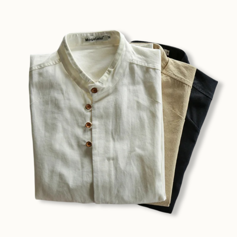 Heritage Linen Button-Up Shirt