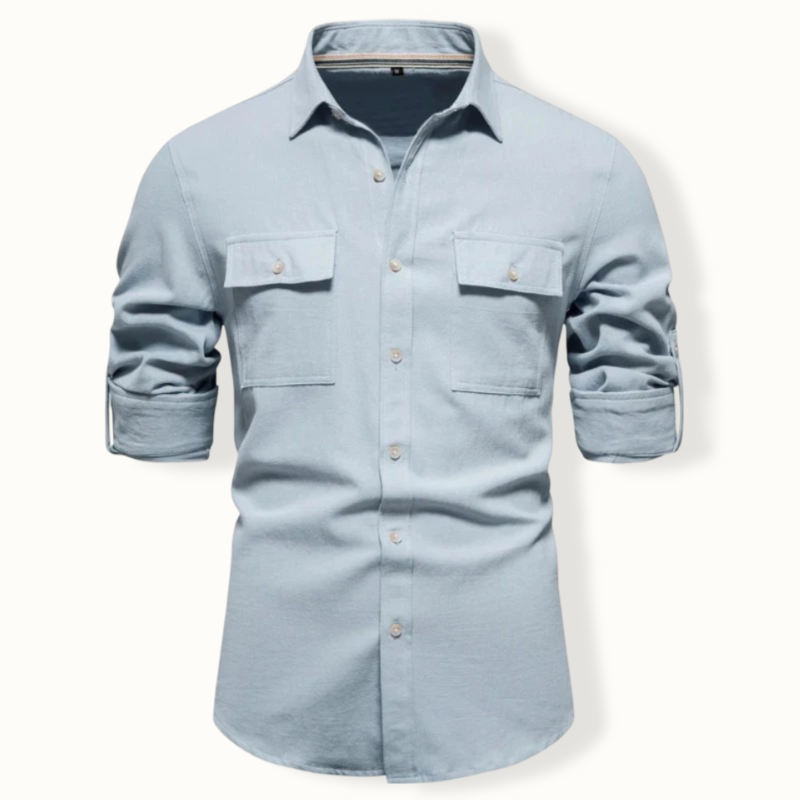 Gleno Double Pockets Button Up