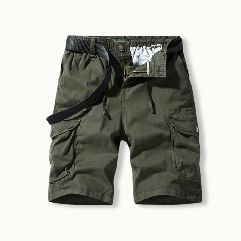 Explorer Cargo Shorts with Belt