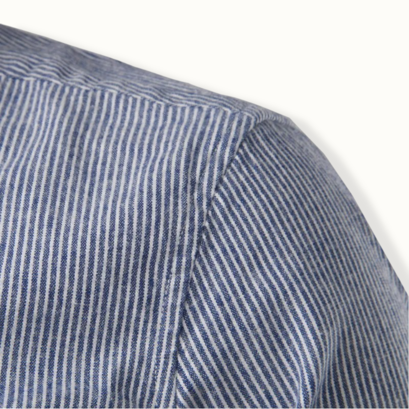 Tashkent Striped Long-sleeve Button Up
