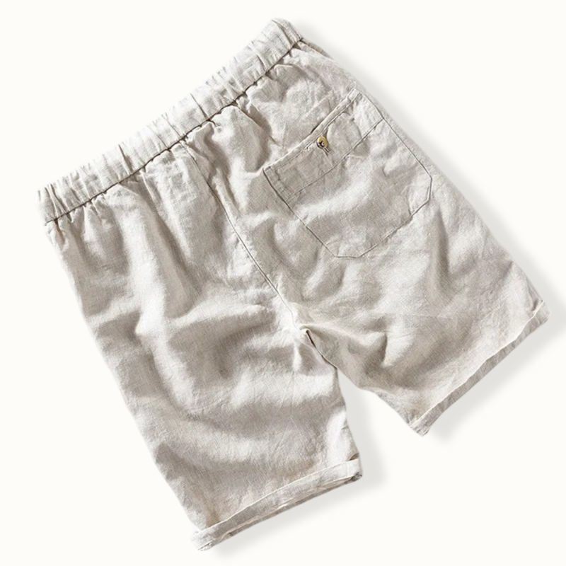 Metnitz Elastic Waist Linen Shorts
