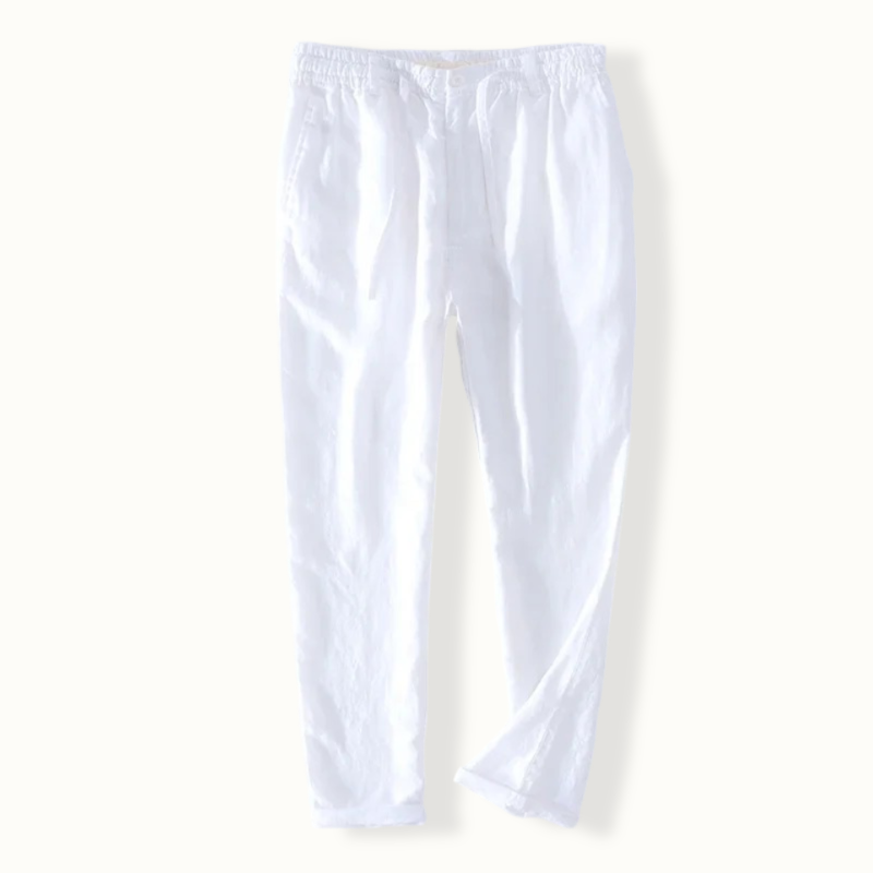 Warsaw Casual Linen Trousers