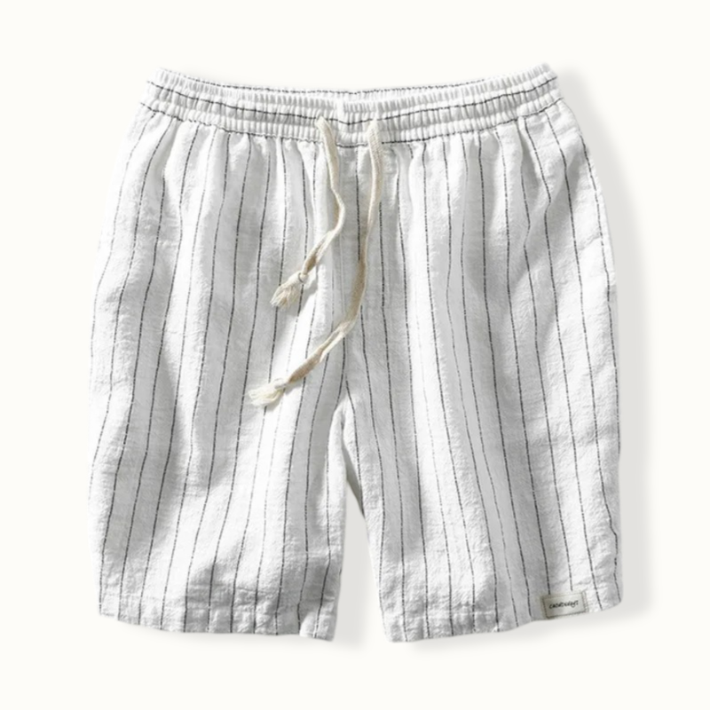 Kigali Striped Drawstring Shorts