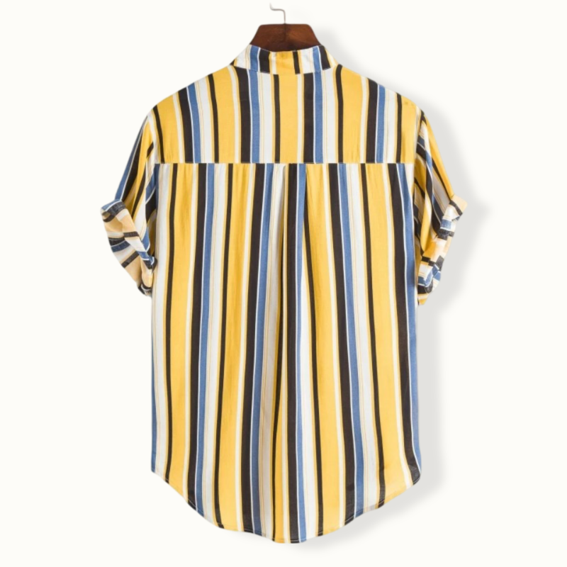 Teesside Striped Button Up